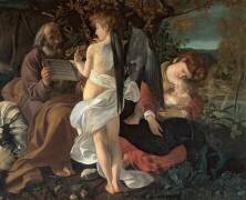 Le repos pendant la fuite en Égypte (Le Caravage) - Muzeo.com