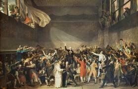 Le serment du jeu de Paume, le 20 juin 1789 (Jacques-Louis David) - Muzeo.com