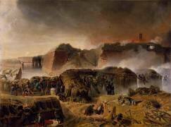 Le siège d'Anvers, en 1832 (Charles Courtois d'Hurbal) - Muzeo.com
