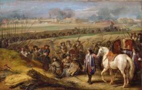 Le siège de Tournai en 1667 (Adam Frans van der Meulen) - Muzeo.com