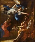 Le songe de saint Joseph (Francesco Solimena) - Muzeo.com
