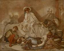 Le souper à la Maison d'or (Thomas Couture) - Muzeo.com
