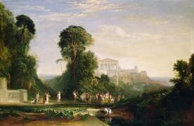 Le temple de Jupiter - Prométhée restauré (Joseph Mallord William Turner) - Muzeo.com