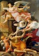 Le Temps vaincu par l'Amour, l'Espérance et la renommée (Simon Vouet) - Muzeo.com
