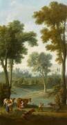 Le toucher (Jean-Baptiste Oudry) - Muzeo.com