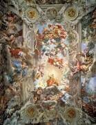Le triomphe de la providence divine (Glorification du reigne d'Urbain VII) (Pierre de Cortone) - Muzeo.com