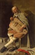 Le Vielleur, dit aussi Le Vielleur au chapeau ou Le Vielleur à la mouche (Georges de La Tour) - Muzeo.com