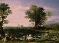 Le viol d'Europe (Claude Gellée) - Muzeo.com