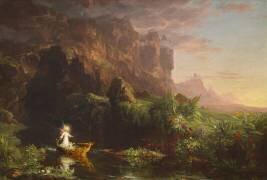 Le voyage de la vie : L'enfance (Thomas Cole) - Muzeo.com