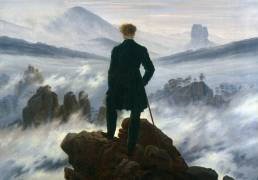 Le Voyageur contemplant une mer de nuages (Caspar David Friedrich) - Muzeo.com