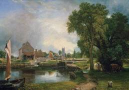 L'Ecluse et le Moulin de Dedham, 1820 (John Constable) - Muzeo.com