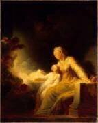 L'éducation de la Vierge (Jean-Honoré Fragonard) - Muzeo.com