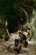 L'embuscade (Charles-Alexandre Coëssin de...) - Muzeo.com