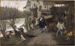 L'Embuscade dit aussi La Tentative d'enlèvement (James Tissot) - Muzeo.com
