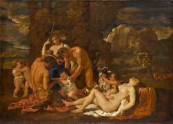 L'enfance de Bacchus ou la petite bacchanale (Nicolas Poussin) - Muzeo.com