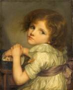 L'Enfant à la poupée (Anne-Geneviève Greuze) - Muzeo.com