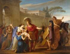 Les Adieux d'Hector et Andromaque (Joseph Marie Vien) - Muzeo.com