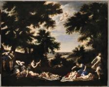 Les amours désarmés ou La Terre (L'Albane) - Muzeo.com