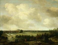 Les blanchisseries d'Overveen près de Haarlem (Vermeer de Harlem) - Muzeo.com