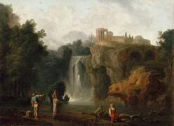 Les cascades de Tivoli (Joseph Vernet) - Muzeo.com