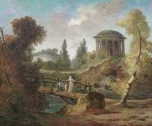 Les Cascades à Tivoli (Hubert Robert) - Muzeo.com