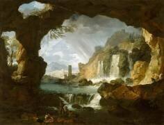 Les cascatelles de Tivoli (campagne de Rome) (Joseph Vernet) - Muzeo.com