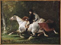 Les cavaliers (Alfred Dedreux) - Muzeo.com