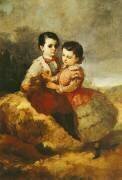 Les enfants de l'artiste (Eugenio Lucas y Padilla) - Muzeo.com
