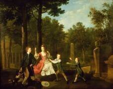 Les enfants du 4e duc de Devonshire (Johan Zoffany) - Muzeo.com