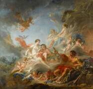 Les Forges de Vulcain ou Vulcain présentant à Vénus les armes pour Enée (François Boucher) - Muzeo.com
