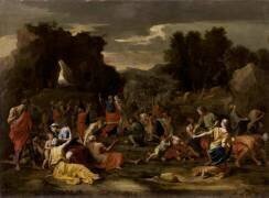 Les Israélites recueillant la manne dans le désert (Nicolas Poussin) - Muzeo.com