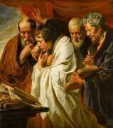 Les Quatre évangélistes (Jacob Jordaens) - Muzeo.com