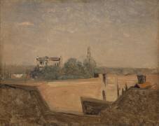 Les remparts d'Arras (Jean-Baptiste Camille Corot) - Muzeo.com