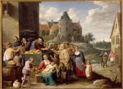 Les Sept oeuvres de miséricorde (David Teniers le Jeune) - Muzeo.com