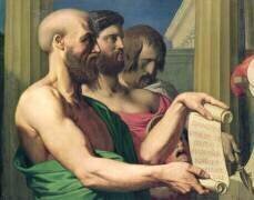 Les Tragédiens grecs (Jean-Auguste-Dominique Ingres) - Muzeo.com