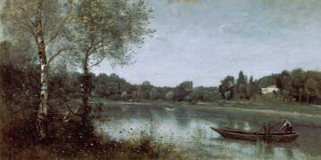 L'Etang de Ville d'Avray (Jean-Baptiste Camille Corot) - Muzeo.com