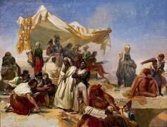 L'Expédition en Egypte (esquisse) (Léon Cogniet) - Muzeo.com