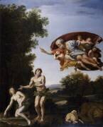 L'expulsion d'Adam et Eve (Le Dominiquin) - Muzeo.com