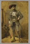 L'Homme à l'armure dit Le Chevalier (Jean-Baptiste Camille Corot) - Muzeo.com