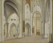 L'intérieur de Saint Bavon (Pieter Jansz Saenredam) - Muzeo.com