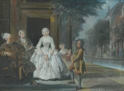 L'orgue de Barbarie (Cornelis Troost) - Muzeo.com