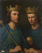 Louis III (vers 863-882) et Carloman (vers 866-884), rois de France (Charles de Steuben) - Muzeo.com