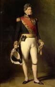 Louis Philippe Ier, roi des Français en 1830 (1773-1850), il porte l'ordre de la Jarretière (Franz Xaver Winterhalter) - Muzeo.com