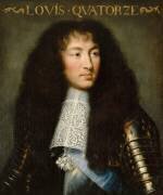 Louis XIV, roi de France et de Navarre (1638-1715) portrait en buste et en cuirasse, vers 1662 (Charles Le Brun) - Muzeo.com