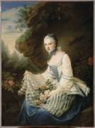 Louise-Elisabeth de Maillé, marquise de Soran (François-Hubert Drouais) - Muzeo.com