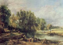 L'usine de Stratford (John Constable) - Muzeo.com