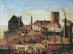 L'usine Harkort à Burg Wetter (Alfred Rethel) - Muzeo.com