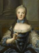 Madame Adélaïde (1732-1799) fille de Louis XV tenant un livre de musique (détail) (Jean-Marc Nattier) - Muzeo.com