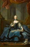 Madame Adélaïde (1732-1799) fille de Louis XV tenant un livre de musique (Jean-Marc Nattier) - Muzeo.com
