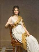 Madame Raymond de Verninac, née Henriette Delacroix (1780-1827), soeur d'Eugène Delacroix (Jacques-Louis David) - Muzeo.com
